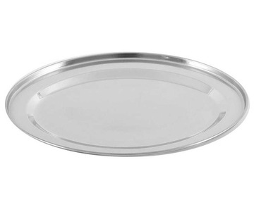 PÓŁMISEK STALOWY ENGLAND DOMOTTI 30x15 CM