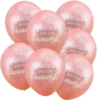 НАБОР ДЛЯ ДЕВИЧНИКА УКРАШЕНИЯ ШАРЫ ШАР ВЕНОК БАННЕР ШТОР РОЗА