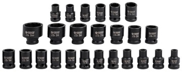 НАБОР ТОРЦЕВЫХ КЛЮЧЕЙ УДАРНОГО ГОЛОВКИ КЛЮЧ КОЛЕСО 32 ЭЛЕМЕНТА. 1/2