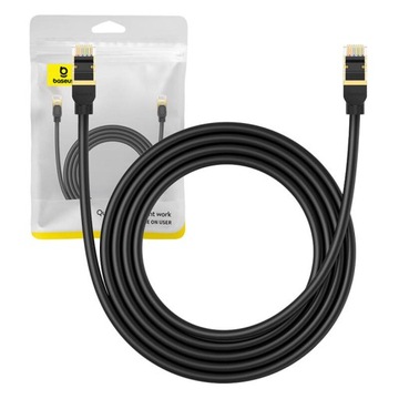 BASEUS KABEL INTERNETOWY PRZEWÓD SIECIOWY CAT 8 ETHERNET LAN RJ45 40GB/S 2M