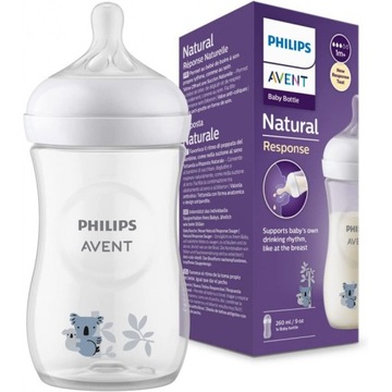 Avent Response Butelka antykolkowa 260ml Koala