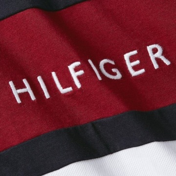 TOMMY HILFIGER MĘSKA KOSZULKA POLO BIAŁA r.M