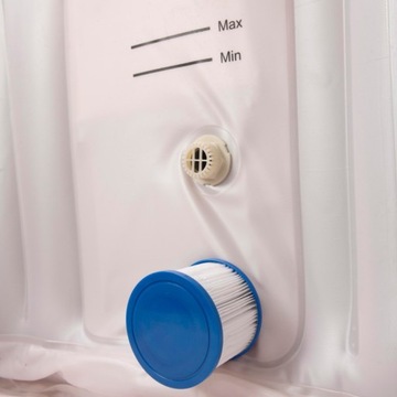 ГИДРОМАССАЖНАЯ ВАННА LED САДОВЫЙ БАССЕЙН НА 4 ЧЕЛОВЕКА 40°C