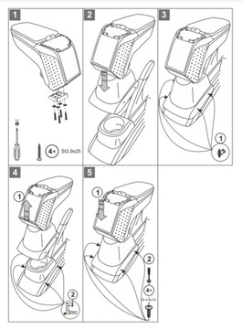 КОЖАНЫЙ ПОДЛОКОТНИК ARMSTER 2 VW POLO 2009-17 гг.