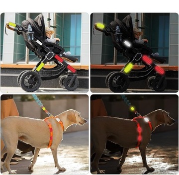 90X СВЕТЯЩАЯСЯ ЛЕНТА, Светоотражающие наклейки, ВЕЛОСИПЕД, НОЧНОЙ ПОДАРОК ​​ДЛЯ РЕБЕНКА