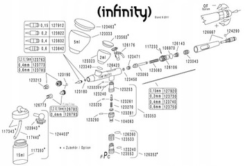 Игла 0,2мм EVOLUTION INFINITY GRAFO ULTRA