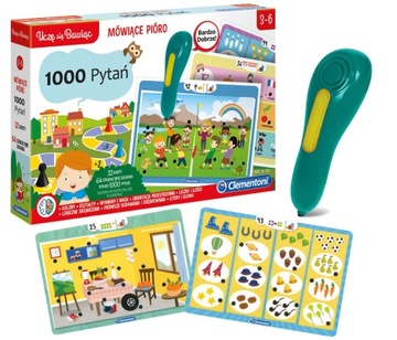 ГОВОРЯЩЕЕ РУЧКА 1000 ВОПРОСОВ CLEMENTONI + ИГРА