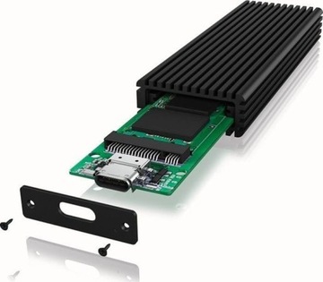Корпус твердотельного накопителя PCIe M2 — USB TypeC Gen2, 10 Гбит/с