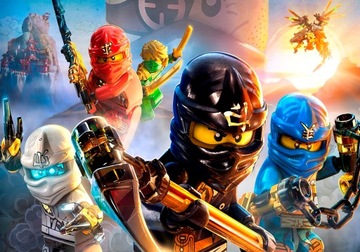 Plakat Obraz bez ramy LEGO NINJAGO 70x50 cm #80