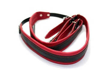 Pasy nośne do akordeonu STANDARD BLACK/RED 80b pas