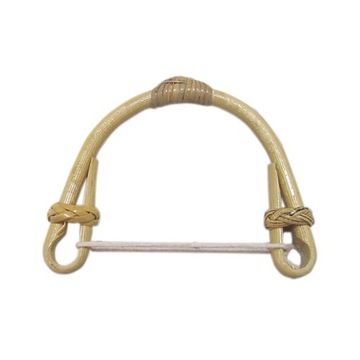 Styl nr 1 1 PC Tkany Rattan Drewniany Uchwyt Zesta