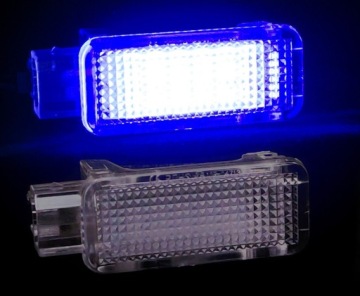 СВЕТОДИОДНЫЙ ДВЕРНОЙ ФОНАРЬ AUDI A3 A4 A6 СИНИЙ