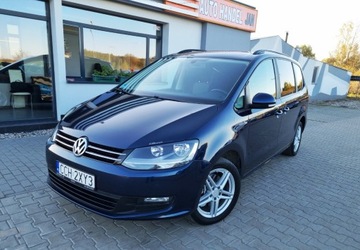 Volkswagen Sharan II Van 1.4 TSI BMT 150KM 2011 Volkswagen Sharan 1,4 TSI 150 KM Zarejestrowany 1.4 Benzyna 150KM