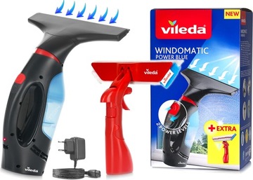 АККУМУЛЯТОРНАЯ МОЕЧНАЯ МАШИНА VILEDA WINDOMATIC Power Blue Set + EXTRA HQ