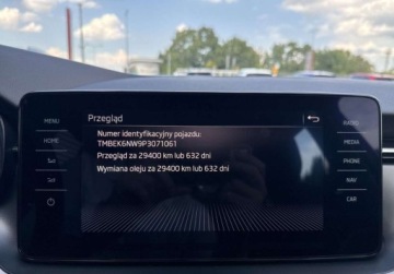 Skoda Scala Hatchback 1.5 TSI 150KM 2022 Skoda Scala Style 1.5TSI 150KM DSG Led Hak SmartLink Czuj.Park Climatronic, zdjęcie 23