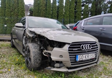 Audi A6 C7 Limousine Facelifting 3.0 TDI clean diesel 272KM 2015 Audi A6 Limousine 2015r, SALON POLSKA. 3.0 TDI. AUTOMAT. 4x4. Uszkodzony p, zdjęcie 2