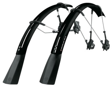 SKS RACEBLADE PRO XL 28 KOMPLET BŁOTNIKÓW SZOSA GRAVEL 25-32MM CZARNY POŁYS