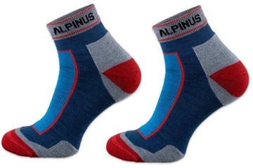 SKARPETY TREKKINGOWE ALPINIUS Wełna Merino | 39-42