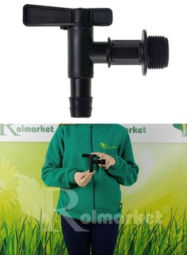 КОНТЕЙНЕР RAINBARROW КОНТЕЙНЕР БАК ДЛЯ ДОЖДЕВОЙ ВОДЫ 265Л + КРАН + СОЕДИНИТЕЛИ