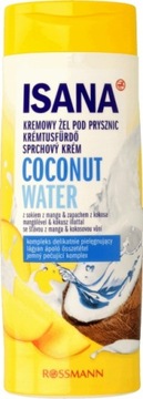 ISANA Kremowy żel pod prysznic COCONUT WATER MANGO