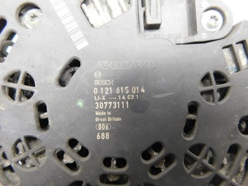 ALTERNÁTOR - VOLVO C70 C30 S40 II V50 2.4 D5 2.5 T5 30773111