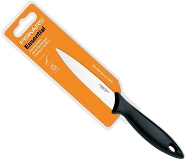 NÓŻ FISKARS OBIERAK KUCHENNY DO KUCHNI JARZYN WARZYW 11cm SKROBAK ZMYWARKA