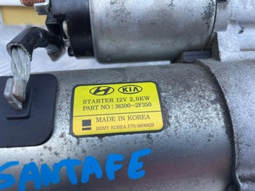 HYUNDAI SANTA FE IV STARTÉR IDEÁLNÍ 2.2 CRDI 36100-2F350