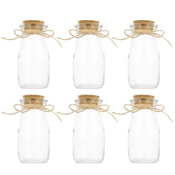 Tableware Mini Jars Small Glass Pudding 6 Pcs