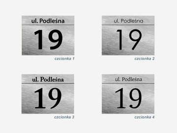 Адресная доска с номером дома 40 х 30 см.