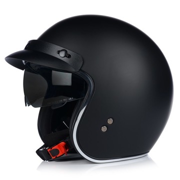 МОТОЦИКЛЬНЫЙ ШЛЕМ ОТКРЫТЫЙ | ВИТО СПЕЦИАЛЬ | ЧОППЕР КРЕЙЗЕР + ВИЗОР + БЛЕНД