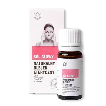 Olejek eteryczny BÓL GŁOWY 10ml Naturalne Aromaty
