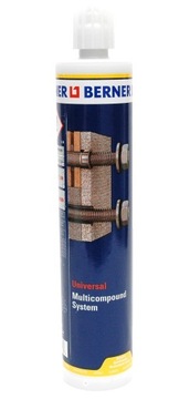 MASA MOCNA KOTWA CHEMICZNA 300ML BERNER GERMANY