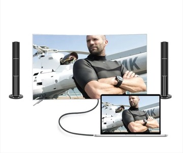 USB C — Displayport 3 м / USB Type C — кабель DP