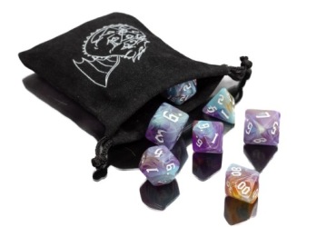 RPG КУБИКИ БИТВА МАГОВ НАБОР ИЗ 7 КУБИКОВ