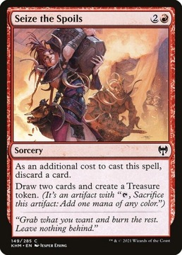 Karta Magic: The Gathering Seize the Spoils KHM
