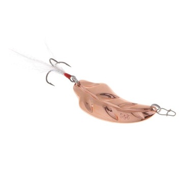 Metal Sequins Spoon Hard Fishing 64mm Red Copper