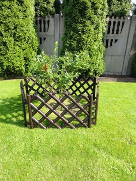 Охотник на сад забор 3,5 метра высота 45 см 4 цвета забор + высокие каблуки бесплатно