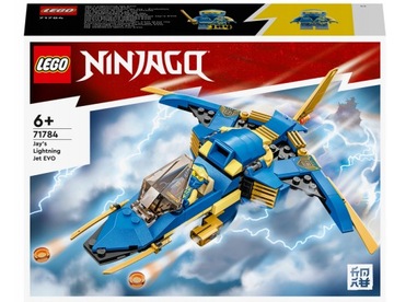 LEGO Ninjago Odrzutowiec ponaddźwiękowy Jay’a EVO 71784 ZESTAW KLOCKÓW