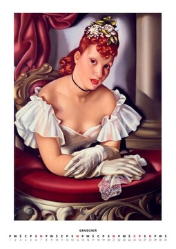 Календарь Тамары Лемпицкой 2025 А3, образец 2