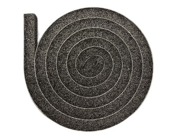 УПЛОТНИТЕЛЬ для дверей, окон, ворот, пена РЕЗИНОВАЯ 15мм, входные балконы