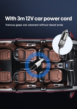 АВТОПЫЛЕСОС 10кПа 12В 120ВТ CARSUN C2819
