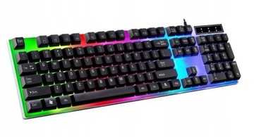 GAMINGOWA KLAWIATURA MECHANICZNA RGB ESPORT RETRO
