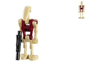 Unikat Lego Star Wars - Security Battle Droid + blaster ! 7662 sw0096