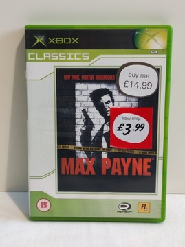 MAX PAYNE XBOX Microsoft Xbox