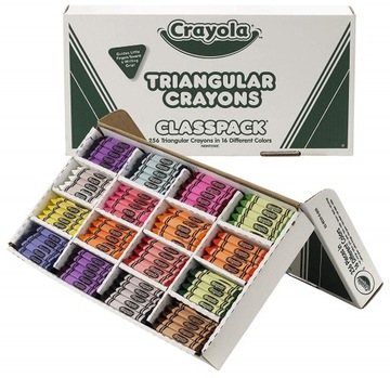 Kredki CRAYOLA 256 ZESTAW KLASOWY Opak Zbiorcze