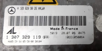 MERCEDES TŘÍDA B W245 MĚNIČ