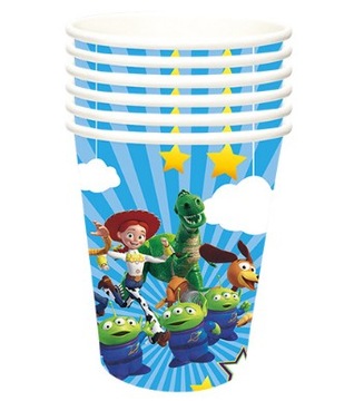 KUBECZKI JEDNORAZOWE TOY STORY KUBEK PAPIEROWY 10