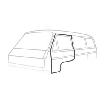 Uszczelka drzwi prawa/lewa VW Transporter Bus Kanciak T25 T3 1979-92