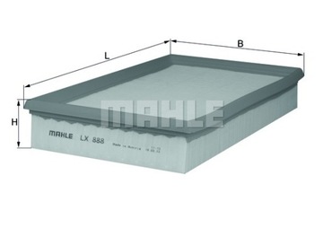 KNECHT OC 323 FILTR OLEJE + LX 888 VZDUCHU