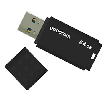 Флэш-накопитель GOODRAM UME3 64 ГБ USB 3.2 черный